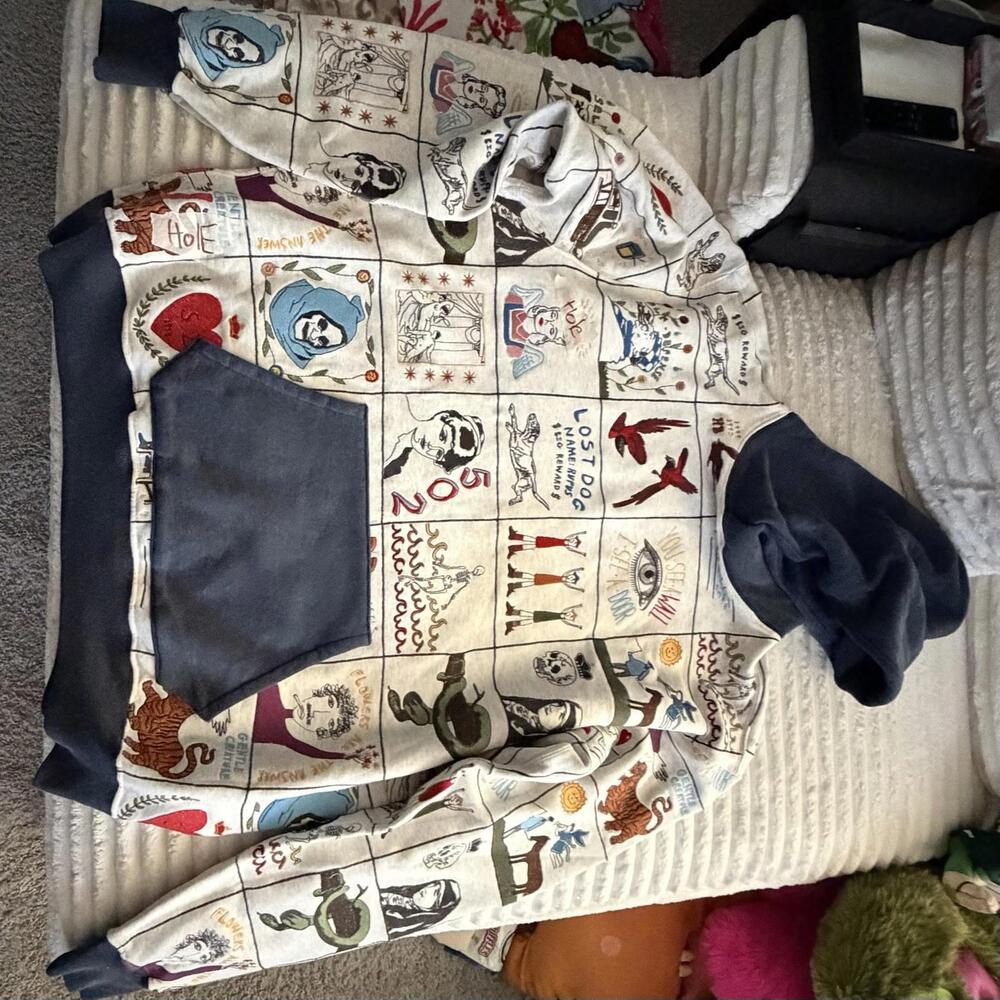 Samuel Zelig Gallery 002 Hoodie  2XLarge NWOT Hole Defect